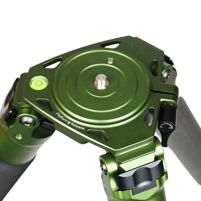 Alt view image 4 of 5 - Fatboy Tripods Elevate 3 Section Carbon Fiber Hunting Tripod