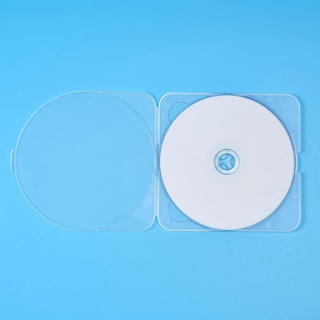 Alt view image 5 of 5 - Maxtek Super Slim 3.8mm Clear DVD Case, Space-Saving, Durable, Compact CD, DVD Blu-ray Disc Storage (50)