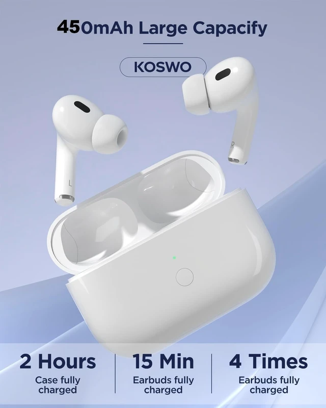 Alt view image 3 of 5 - Wireless Charging Case Replacement Compatible with AirPods Pro 3 Generation