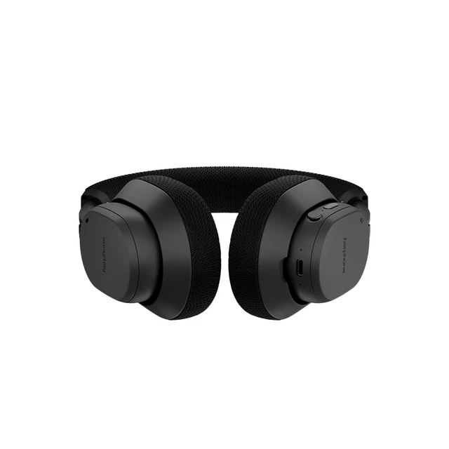 Alt view image 5 of 5 - Fairphone Fairbuds XL Horizon Black Over-Ear Wireless Headphones with Active Noise Cancelling, aptX-HD 24-bit Audio, 30 H Battery, IP54 Weatherproof, Replaceable Parts