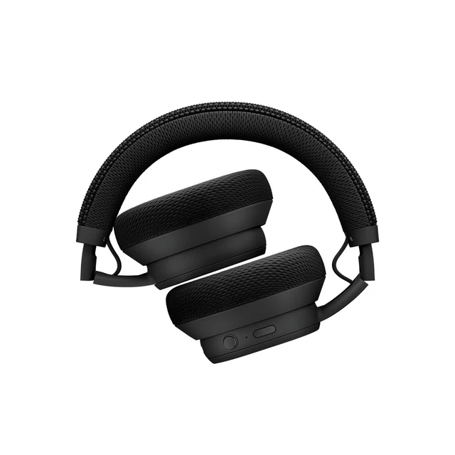 Alt view image 4 of 5 - Fairphone Fairbuds XL Horizon Black Over-Ear Wireless Headphones with Active Noise Cancelling, aptX-HD 24-bit Audio, 30 H Battery, IP54 Weatherproof, Replaceable Parts