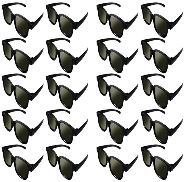Main image of Lot of 20x RealD Technology 3D Polarized Glasses for TV/Movies/Cinema/HD