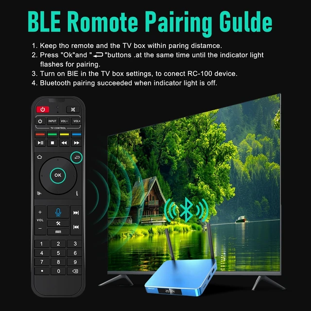 Alt view image 5 of 5 - Fit for Super Box RC-200L Backlit Voice Bluetooth Remote Control Replacement for SuperBox S7 Prime S7 Ultra S7 Max S7 Pro S6 Ultra S6 Max S6 Pro S5Max S5Pro.
