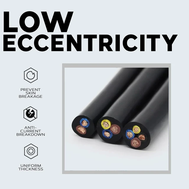 Alt view image 4 of 5 - BEST CONNECTIONS 7 Way Trailer Wire (25 Feet) Heavy Duty 14 Gauge 7 Conductor Insulated Cable Durable, Weatherproof, Color-Coded 7 Way Trailer Wiring Extension for RV Trailer and Automotive
