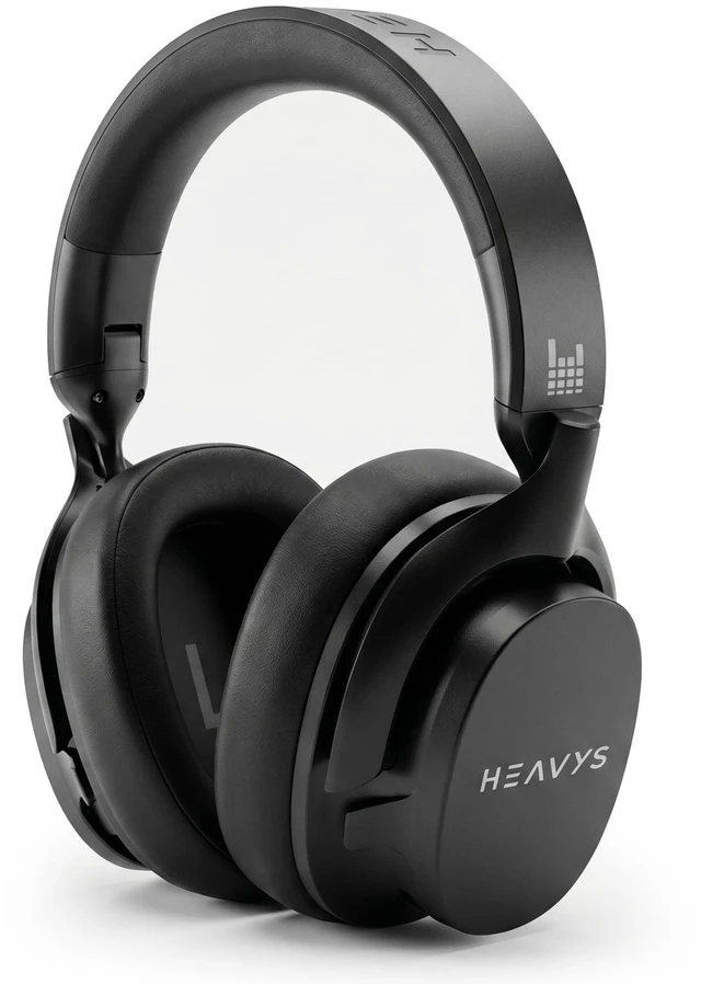 Main image of HEAVYS H1H Wireless Over-Ear Headphones, Active Noise Cancelling, 50Hr