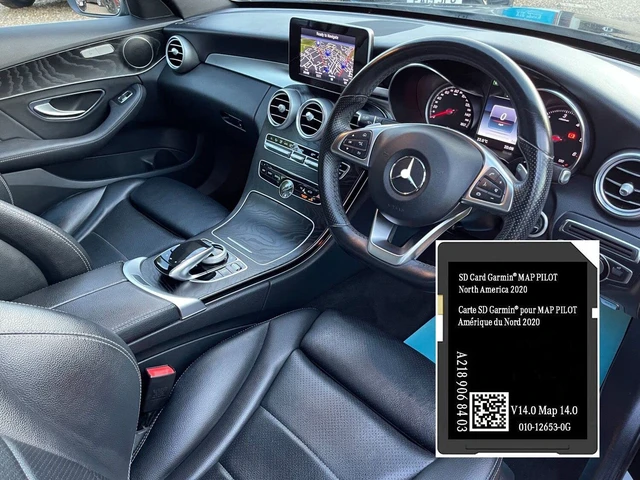 Alt view image 3 of 5 - Latest Version A2189068403 Navigation SD Card Compatible with Pilot GLC 300 CLA 250 GLA 250 C300, ONLY Fit for NTG 5 Audio 20 (Code 522) System
