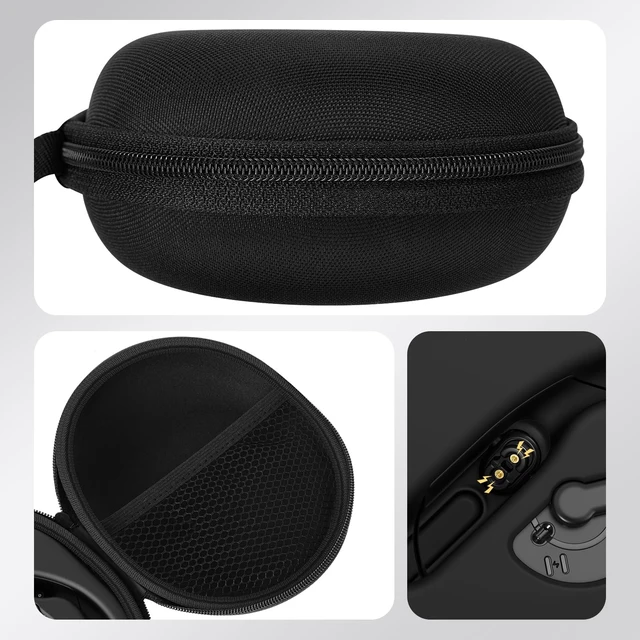 Alt view image 5 of 5 - Wireless Charging Case Compatible with Shokz Headphones, Razaee Portable Fast Charging Station Magnetic Charger Replacement Charger for OpenRun Pro (1st Gen), OpenRun, Open Swim Pro, Aeropex