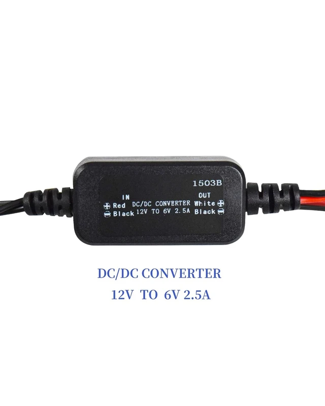 Alt view image 4 of 5 - JUNMUL UX-NI006 Backup Camera Retention Wire Harness Compatible with Nissan Frontier Altima Murano Rogue Titan Juke Sentra Cube Quest Leaf Car Audio & Video Input Adapters Includes 12v to 6v Converter