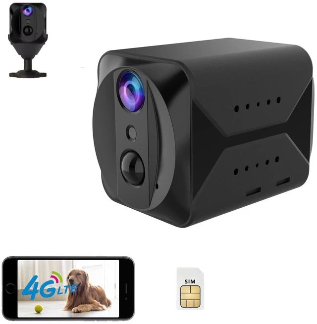 Main image of 2K HD 4G Mini Security Camera, Low-Power Indoor & Outdoor Remote Camera