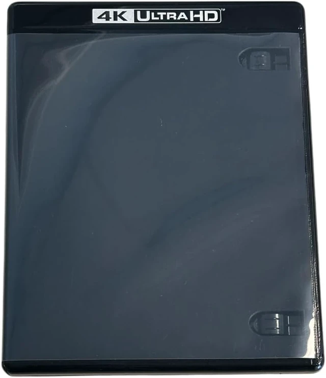Alt view image 2 of 2 - TodoMedia (W/ 4K UHD) Black 12.5mm Triple Blu-Ray Case w/Tray (3-Disc Capacity), for CD/DVD Storage, 3-Disc Capacity (10)