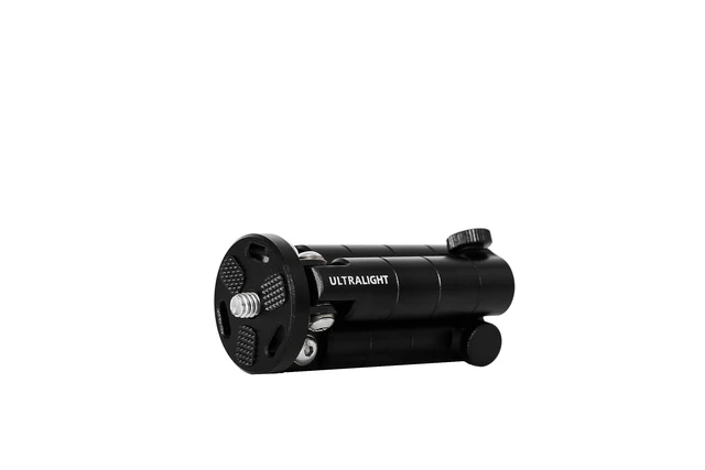 Alt view image 3 of 4 - Ultralight 2.3oz/67g Trekking Pole Tripod Adapter Only - The Stool ULTripod Aluminum - Turn Trekking Poles or Branches into Camera Tripod - The Lightest Tripod for Hiking and Speed Guaranteed