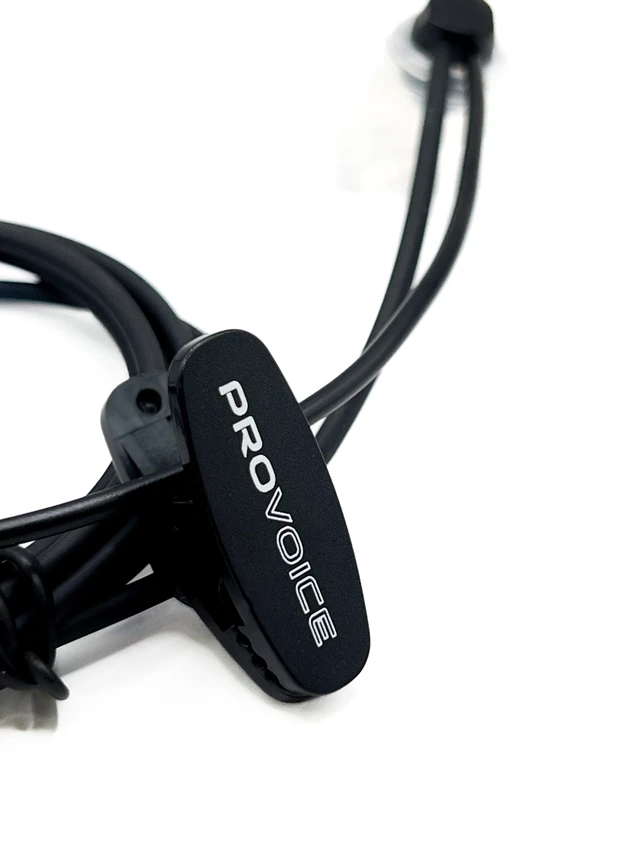 Alt view image 3 of 3 - ProVoice Premium Midland Referee Communication Pro-Style Boom Headset with Belt-Worn PTT Button by Coda Room Custom Audio