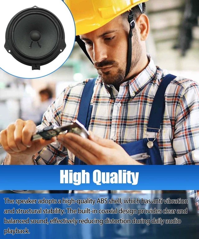 Alt view image 5 of 5 - LALBLCLD DS7Z-18808-D DS7Z-18808-F Round Audio Speaker Assembly