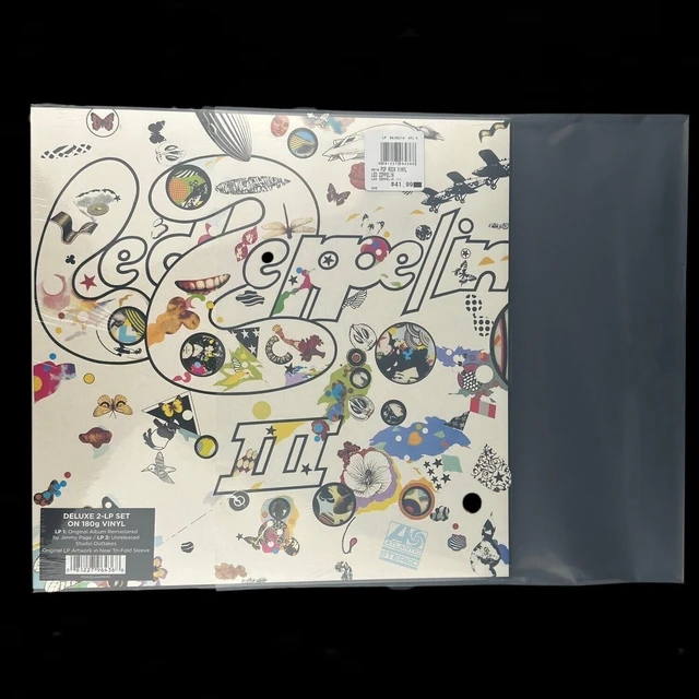Alt view image 2 of 5 - FLIPIFY 100 Clear Plastic Protective LP Outer Sleeves 3 Mil. Vinyl Record Sleeves Album Covers 12.75" x 12.5" Give Your LP Collection with The Proper Protection