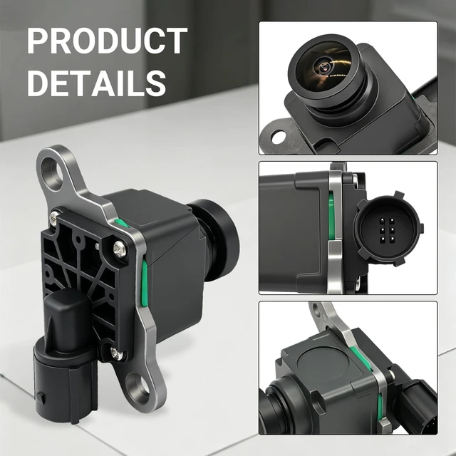 Alt view image 2 of 5 - 56038978AL Rear View Backup Camera Compatible with Chrysler 200 2015