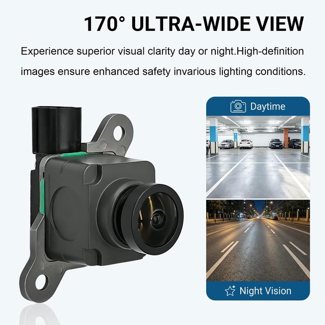 Alt view image 4 of 5 - 56038978AL Rear View Backup Camera Compatible with Chrysler 200 2015