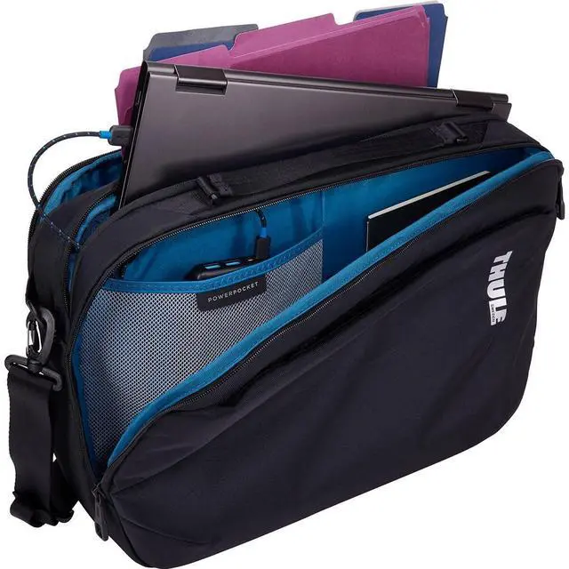 Alt view image 5 of 5 - Thule 3204828 Subterra Laptop Bag 15.6" Black