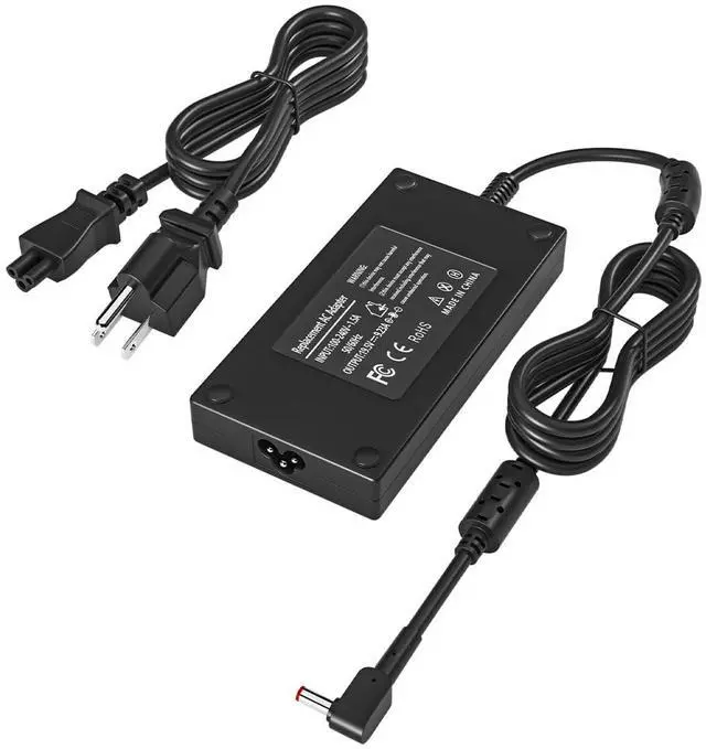 Main image of BURFLO 180W 135W Charger for 5 7 AN515-54 AN515-55 AN515-58 AN517-52 AN515-58-57QW AN515-58-5046 AN515-58-525P ANV15-51;300 G3-571 ANV15-51-51H9 19.5V 9.23A Gaming Laptop Charger