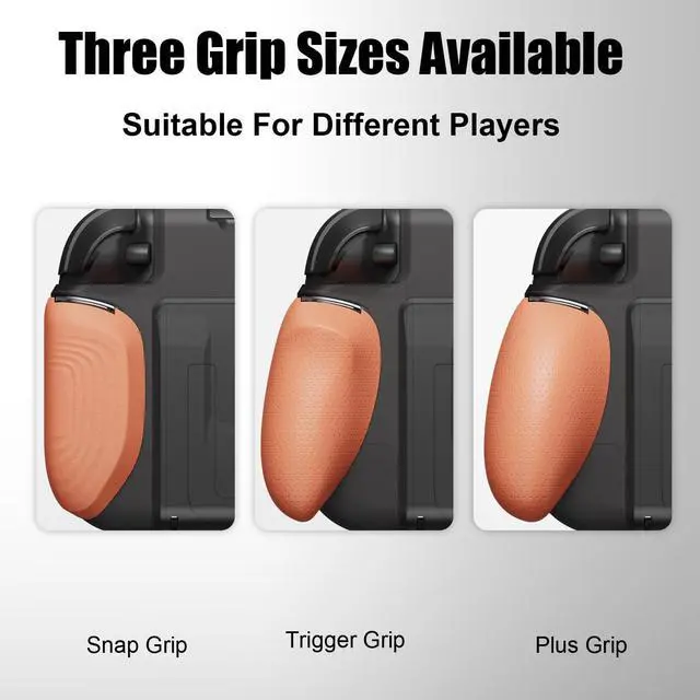 Alt view image 3 of 5 - Savage Raven By Skull & Co. GripCase: Soft Protective Case with Replaceable Grips [to fit all hands sizes] for Nintendo Switch 2-Black