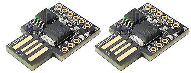 Main image of DEVMO 2PCS Digispark Kickstarter ATTINY85 General Micro USB Development Board Module Compatible with Ar-duino