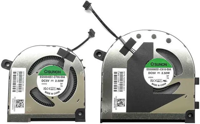 Main image of BestParts New CPU + GPU Cooling Fan Replacement for HP Envy x360 15-EW, 15-ew1000 15-ew1xxx 15t-ew1xxx, P/N: N09635-001 N09634-001 (Note: Only FITS 13th Intel Processor Series)