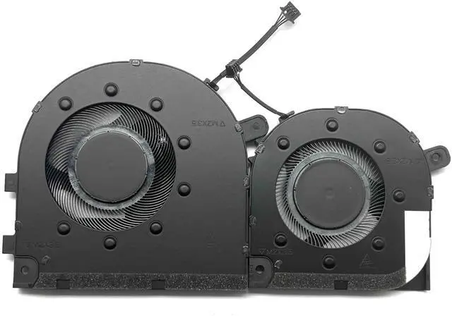 Alt view image 2 of 5 - BestParts New CPU + GPU Cooling Fan Replacement for HP Envy x360 15-EW, 15-ew1000 15-ew1xxx 15t-ew1xxx, P/N: N09635-001 N09634-001 (Note: Only FITS 13th Intel Processor Series)