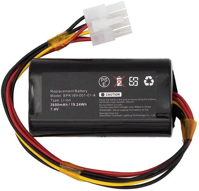 Main image of Replacement Battery for Ruby 2, Ruby CI, PCA169-404-01-A, PCA169-001-01, fits Part Number BPK169-001-01-A, BPK182-001, Payment Terminal Cameron Sino CS-VFR200BL 7.4V Li-ion 2600mAh/19.24Wh