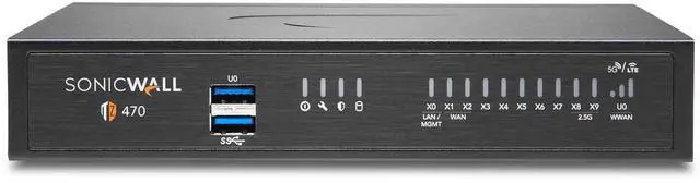 Main image of Sonicwall TZ470 Secure Upgrade Plus - 2YR Essential Edition (02-SSC-6796) | TZ470 Network Security Appliance with 2 Year Essential Protection Service Suite | Next-Generation Firewall