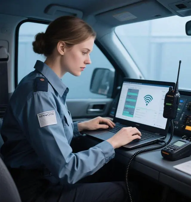 Alt view image 2 of 5 - Washinglee Programming Cable for Kenwood KPG-46, Compatible for TKR TM KDS NX NXB TK and TKB Series. USB Mobile Radio Programming Cable for Luiton and Baofeng radios, 3 FT