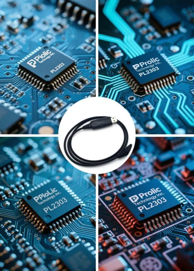 Alt view image 4 of 5 - Washinglee Programming Cable for Kenwood KPG-46, Compatible for TKR TM KDS NX NXB TK and TKB Series. USB Mobile Radio Programming Cable for Luiton and Baofeng radios, 3 FT