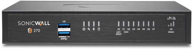 Main image of Sonicwall TZ270 Secure Upgrade Plus - 3YR Advanced Edition (02-SSC-6845) | TZ270 Network Security Appliance with 3 Year Advanced Protection Service Suite | Next-Generation Firewall