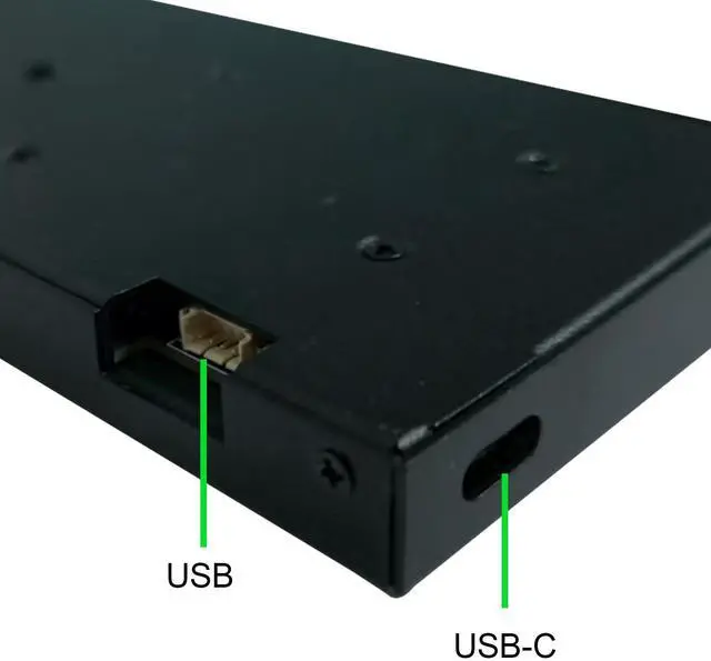 Alt view image 4 of 5 - VSDISPLAY 8.8 Inch LCD Monitor 1920x480 IPS Screen Built-in Theme Editor as Computer PC Sensor Panel Temperature CPU GPU RAM Data Monitoring Secondary Display,Black