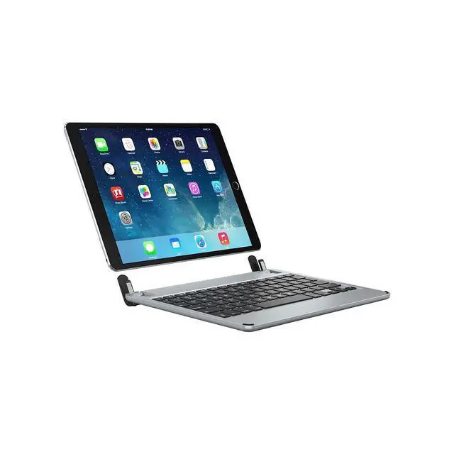 Alt view image 3 of 5 - Brydge 10.5 Keyboard for iPad Air (2019) | Aluminum Bluetooth 4.2 Keyboard with Backlit Keys (Space Gray)