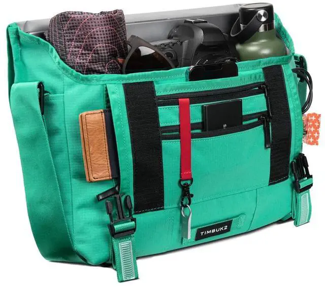 Alt view image 2 of 5 - Timbuk2 Flight Classic Messenger Bag, M, Jade