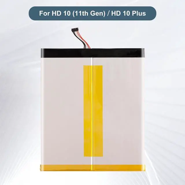 Alt view image 3 of 5 - E-YIIVIIL Replacement Battery 58-000377 Compatible with HD 10 (11th Gen) &Fire HD 10 Plus T76N2B T76N2P with Tools