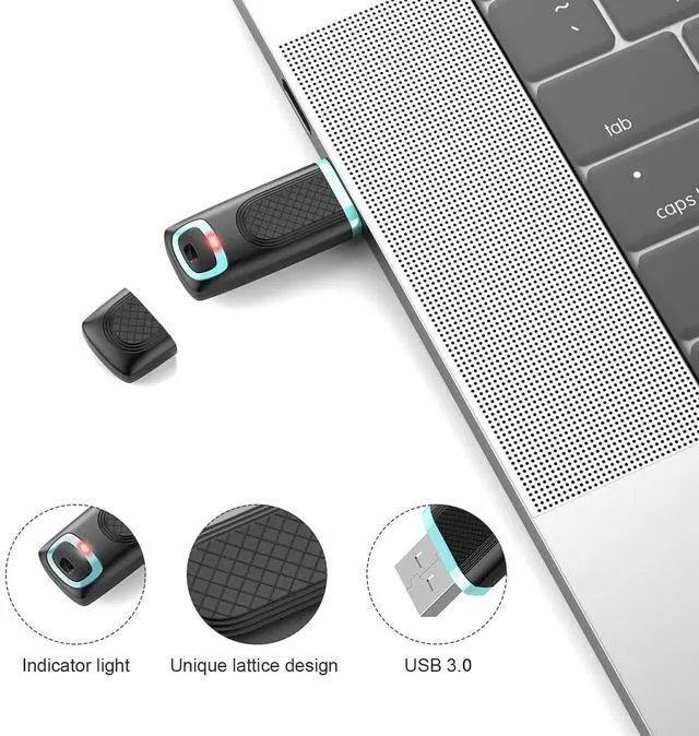 Alt view image 3 of 5 - TOPESEL Flash Drive 128GB USB 3.0 Thumb Drive USB Stick Memory Stick USB Flash Drives Pen Drive Thumb Drives 2 Pack
