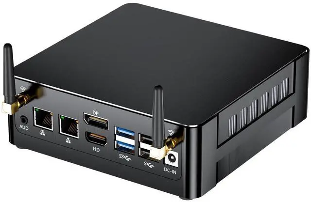 Main image of Mini PC i9, 64GB RAM 2TB PCIE 4.0 SSD with Core i9-12900H Mini Computer, 1* HDMI / 1* DisplayPort / 1* USB-C Triple Display, 8K, Dual LAN(1G+2.5G), WiFi 6e, VESA, Windows 11 Pro(TPM 2.0)