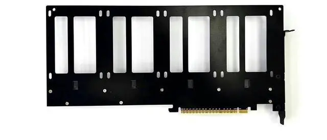 Alt view image 5 of 5 - JMT ADT-R37 PCIe5.0x16 to 4-Port U.2/EDSFF Hard Disk Split Card 4x128Gbps 1 to 4 Expansion Adapter Compatible with Gen3/Gen4/Gen5 (R37D 5.0,to 4* E1.S/E3.S)