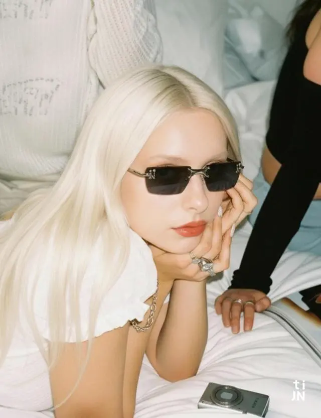 Alt view image 3 of 5 - TIJN Rimless Square Sunglasses Y2K Retro Frameless Tinted Lens Sun Glasses UV400 Protection for Women Men Fashion Shades Star Shaped (Black)