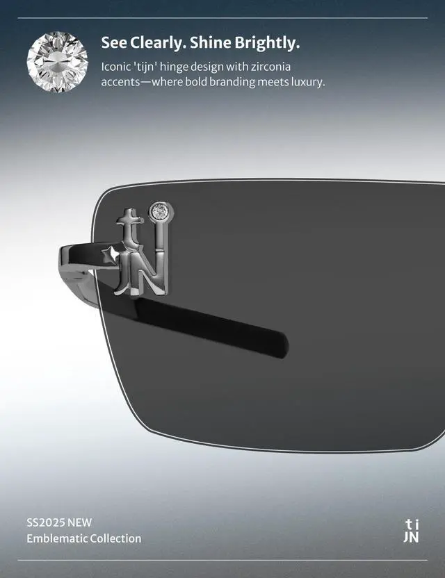 Alt view image 4 of 5 - TIJN Rimless Square Sunglasses Y2K Retro Frameless Tinted Lens Sun Glasses UV400 Protection for Women Men Fashion Shades Star Shaped (Black)