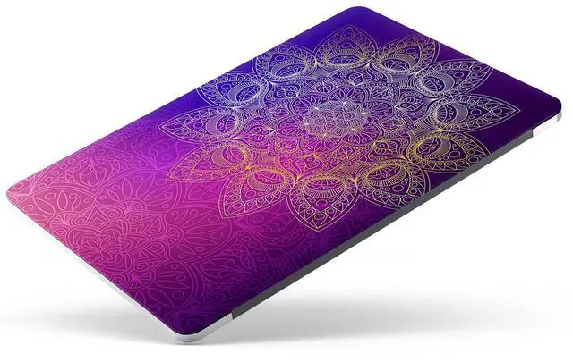 Alt view image 3 of 5 - Berkin Arts for MacBook Pro 14 inch Cover A3401 A3185 A3112 A2992 A2918 A2779 A2442 with M4 M3 M2 M1 Chip(2021-2024 Release) Keyboard Cover & Screen Protector Cloisonnism Symmetrical