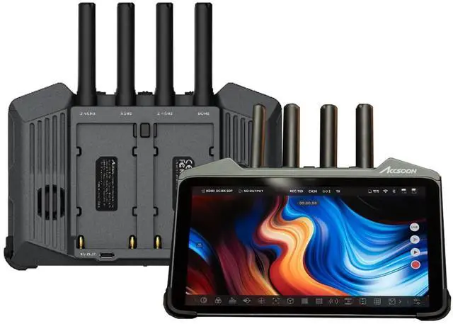 Main image of Accsoon CineView M7 Pro 7" Camera Field Monitor Receiver 1920 x 1080 4k60 2.4 +5GHz Dual-Band Transmission for CineView Master 4K/HE/SE/2 SDI/Quad