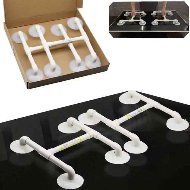 Main image of 2Pack Heavy Duty LCD TV Screen Suction Cup, Strong Vacuum Suction Cups for TVs LED LCD Glass Mirror Screen Panel Granite Tiles, Television Screens Panel Removal Tools Kit for 32-75 inch TV