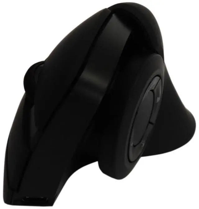 Alt view image 3 of 5 - MOJO Master Grip Rechargeable Silent Vertical Mouse - Bluetooth/Wireless Ergonomic Mouse w/Adjustable Sensitivity and Quiet Buttons, Custom Software