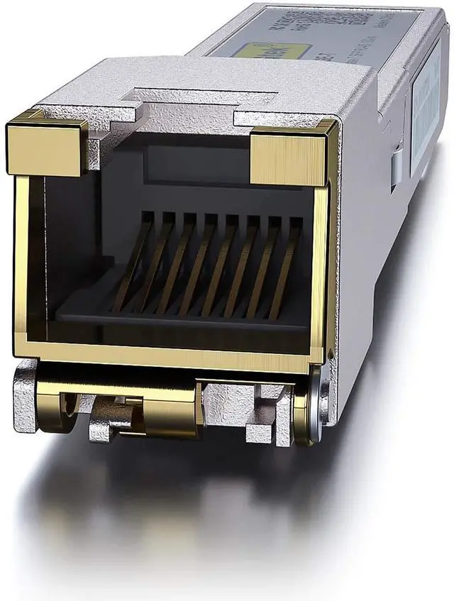 Alt view image 2 of 5 - 10Gtek -     Ethernet Module, Gigabit SFP-T Transceiver for Cisco SFP-GE-T, Meraki, Fortinet, Ubiquiti UniFi UF-RJ45-1G, TP-Link and More, Pack of 4