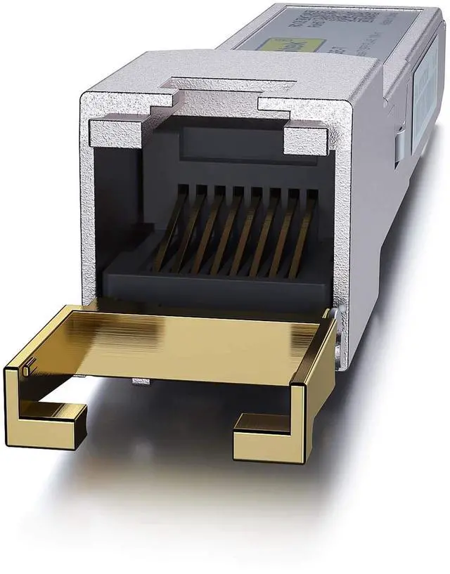 Alt view image 3 of 5 - 10Gtek -     Ethernet Module, Gigabit SFP-T Transceiver for Cisco SFP-GE-T, Meraki, Fortinet, Ubiquiti UniFi UF-RJ45-1G, TP-Link and More, Pack of 4