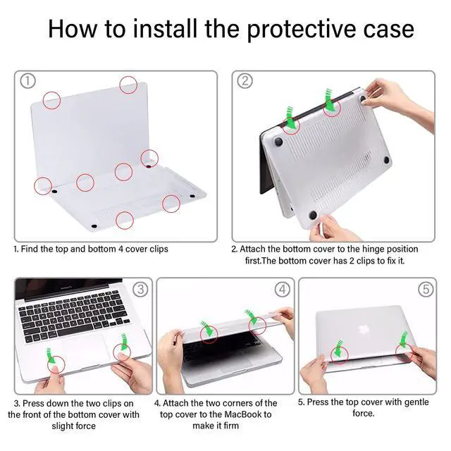 Alt view image 2 of 5 - GABraden Compatible with MacBook Air 13.6 inch Case 2022-2025 Release M4 A3240 M3 A3113 M2 A2681,Sturdy Protective Laptop Hard Shell &Keyboard Cover for MacBook Air 13 inch CaseBlack Leopard Cheetah
