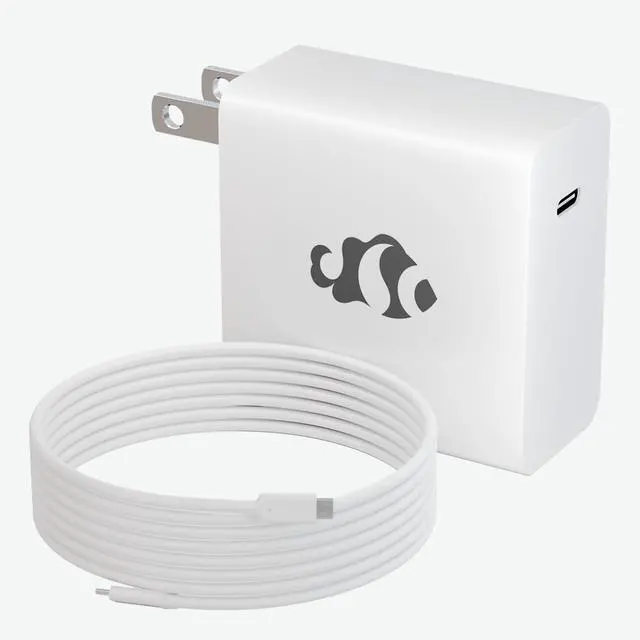 Main image of NIMO 65W USB-C Laptop Charger, Fast Charging Adapter, Compatible with MacBook Pro, iPad Pro, Samsung Galaxy