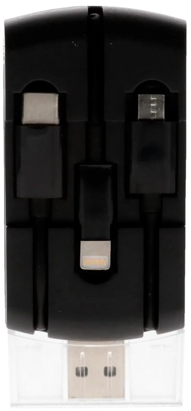 Alt view image 5 of 5 - Stealth Cam 4-in-1 Card Reader for iOS & Android Phone Tablet PC USB-C/MicroUSB/USB 2.0/Lightning, Hunting Scouting Trail Camera SD/MicroSD Multi-Port Memory Card Adapter