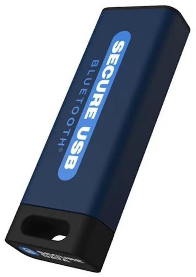 Alt view image 2 of 5 - SecureData SecureUSB BT 256GB Hardware Encrypted USB Drive FIPS 140-2 Level 3 Unlock via Phone App TAA Compliant, CJIS, HIPAA, CMMC, GDPR Compliant, Works with Mac USB 3.0 Encrypted Flash Drive